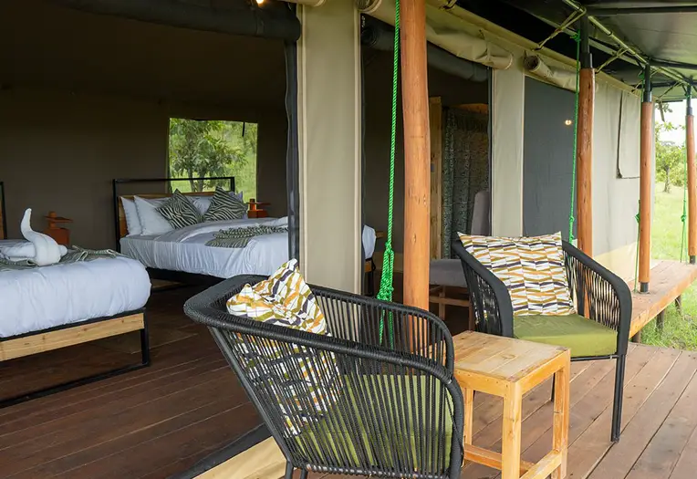 Baobab Mara Luxury Camp dining
