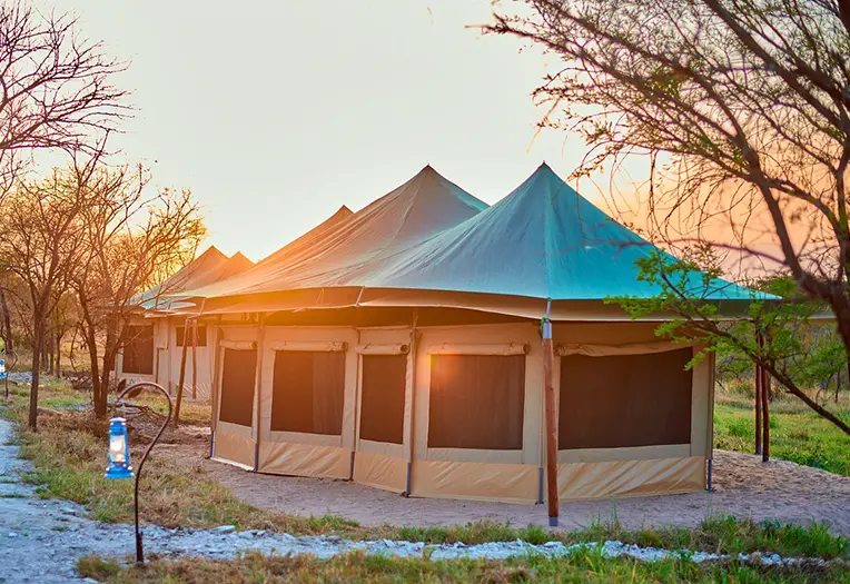 Moyo Tented Camp main tent