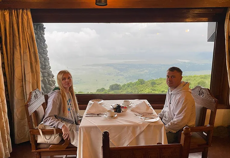 Ngorongoro Serena Safari Lodge dining area
