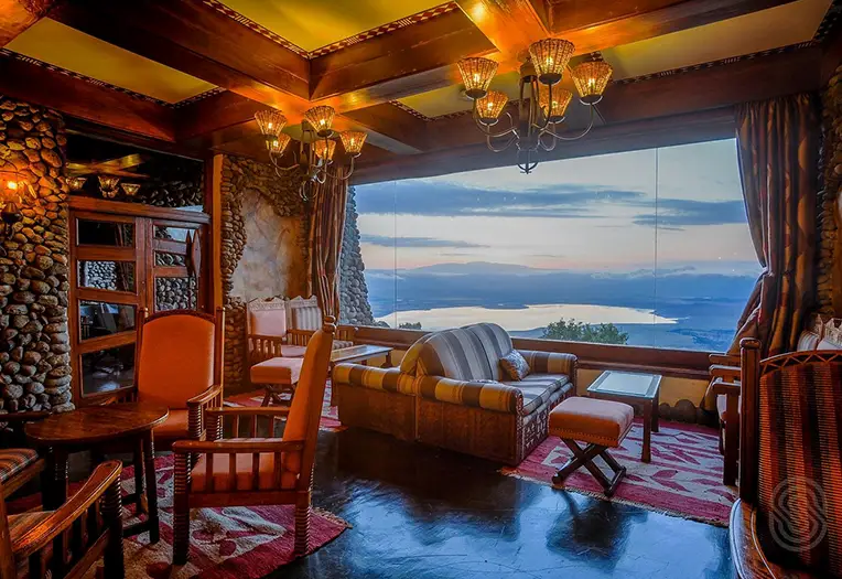Ngorongoro Serena Safari Lodge crater view