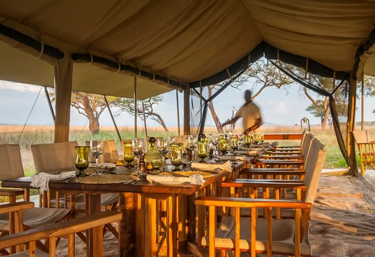 Serengeti Safari Camp common area