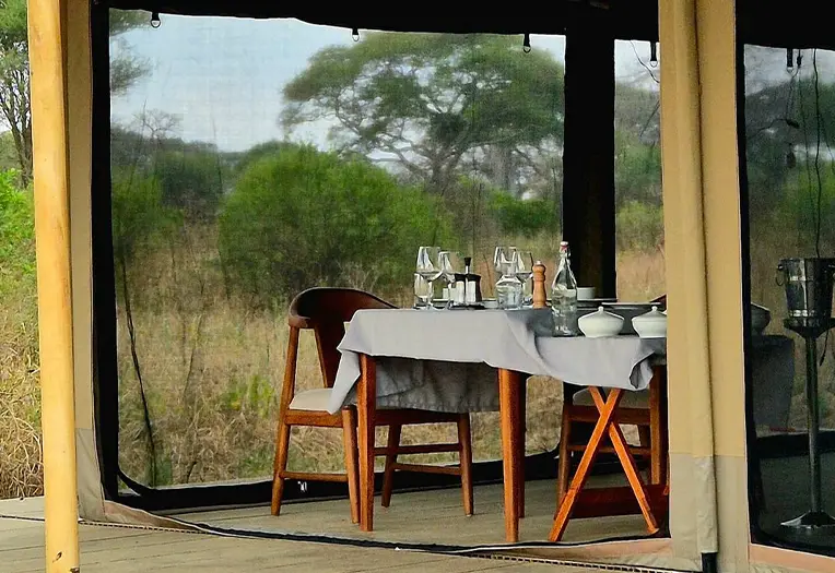 Tarangire Greenland Retreat Lodge dining