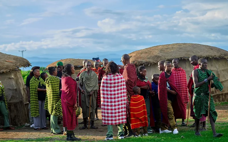 Maasai Village Cultural Interaction