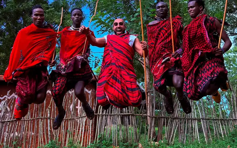 Day 3 Maasai village cultural visit and return drive through Ngorongoro Highlands