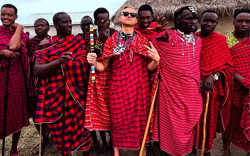 Maasai Boma Cultural Interaction
